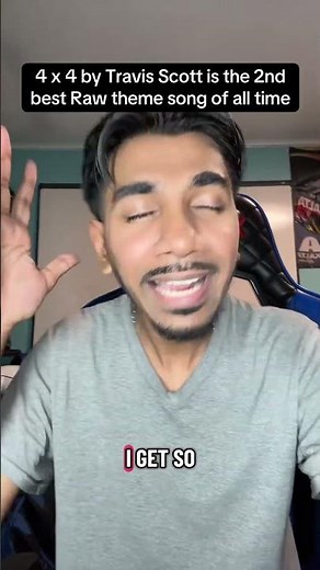 4X4 by Travis Scott is the second best WWE Raw theme song of all time #wwe