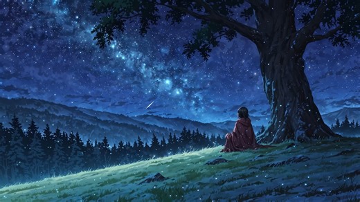 适合学习和集中注意力的中世纪幻想音乐——流星氛围