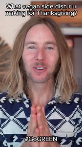 What #vegan side dish are you making for dinner today? #GoGreen for #Thanksgiving! Try the Cipes Superfood Salad, full recipe on my Youtube! #Peace #love #animals | Greg Cipes