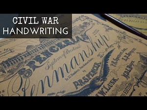 Civil War Handwriting