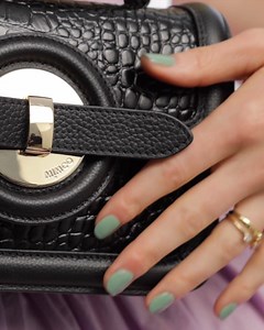 8.6K views · 98 reactions | Our new Astro mini bags come in an array of spliced leathers and textures, finished with an iconic MIMCO badge. Shop New Arrivals > https://bit.ly/34hIu1z | Mimco | Facebook