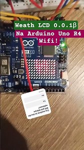 Weath na Arduino Uno r4 Wifi (nowe)