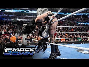 Rhea Ripley and IYO SKY repel an attack by The Irresistible Forces: SmackDown, Feb. 20, 2026