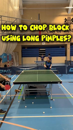 3.6K views · 838 reactions | Chop block using long pimples #everyoneシ゚ #viralreelsシ #moberlyttc #sherwindcoach #everyonefollowers #relax #follower #pingpong #tabletennis @highlight Moberly Table Tennis Club Tabletennisspot Remata Sports Supplies Trading | Sherwin Remata | Facebook