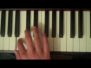 How To Play an A Major Pentatonic Scale on the Piano