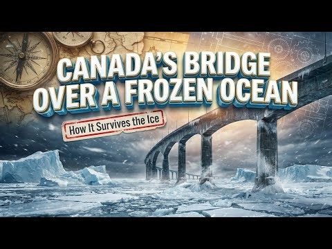 Why Canada Built a Bridge Over a Frozen Ocean (The Confederation Bridge)