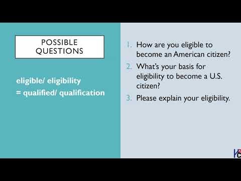 New Form N400, Part 1