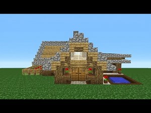 Minecraft Tutorial: How To Make A Survival Starter House (5 Building Tips)