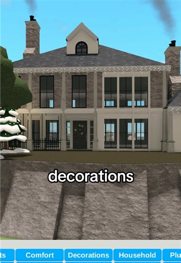 Building My Dream Farmhouse in Bloxburg for Christmas