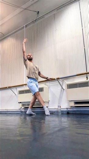 5th position Tendu, full video in the link below. #BalletMoves #DanceJourney #BalletLife #ballet