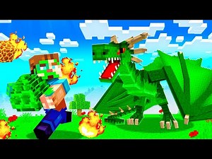 Stealing a BABY DRAGON EGG in MINECRAFT!