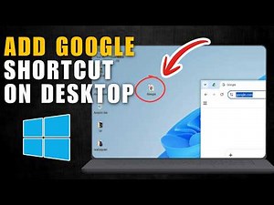 Chrome Desktop Shortcut Add Quick And Easy | Google Chrome Tutorial (Step-By-Step)