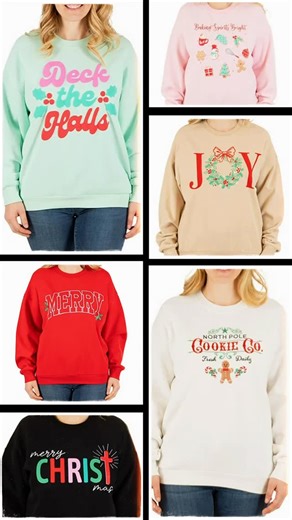 The Best Sam’s Club : Finds, Deals, Tips & Tricks! on Instagram: "Comment “me” for link! (Hit follow first so my DM makes it through) New women’s holiday sweatshirts at Sam’s Club! $14.86 Each Sizes XS-XXL Pink “Baking Spirits Bright” and Red “MERRY” are online exclusives! Follow @samsclubmembers for more Sam’s Club finds! . . . . #samsclub #samsclubdeals #samsclubfinds #samsclubscore @samsclub #samsclubmembers #samsclubhaul"
