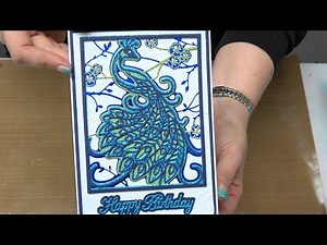 #222 Die Cut & Glitter with Adhesive Foil Paper & Simply Defined Dies by Scrapbooking Made Simple