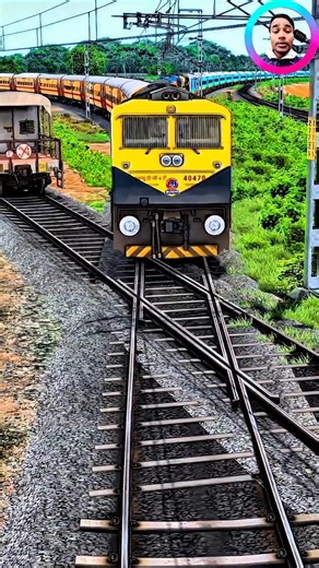 Two Trains Crossing On The Same Dimond Track Simulator Games Video #trainsimulator #train xnmgd