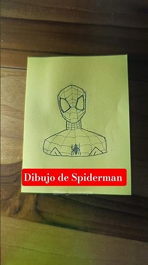 Cómo Dibujar a Spiderman Paso a Paso ✨✍🏻