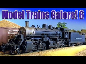 Model Trains Galore 6 All Steam Trains