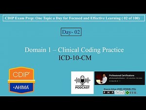 CDIP Exam Prep 002-ICD-10-CM