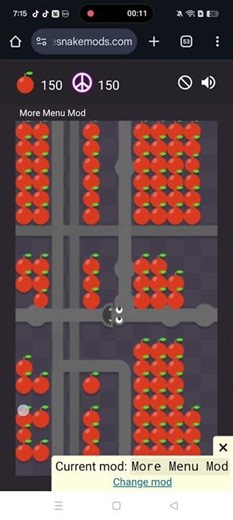 Google Snake Infinity Mode