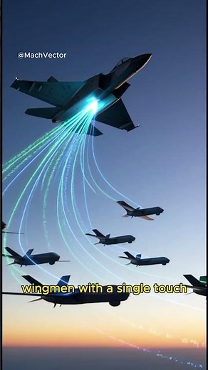 F-22 Raptor Becomes the “Quarterback of the Skies” Controlling Drone Army