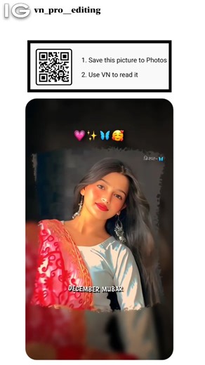 vn_pro__editing | TRENDING VN CODE USE THIS SOUND Step 1: Take a screenshot of this reel Step 2: Open VN Video editor app Step 3: Click on the scanner... | Instagram