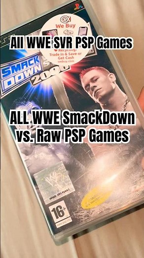 All WWE SmackDown vs. Raw PSP Games 🤼‍♂️🎮