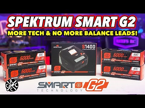 New Spektrum Smart G2 S1400 Charger and LiPo Batteries - NO MORE BALANCE LEAD!!!