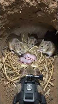 Inside a Desert Pocket Mouse Burrow 🐭 | Hidden Underground Colony Documentary