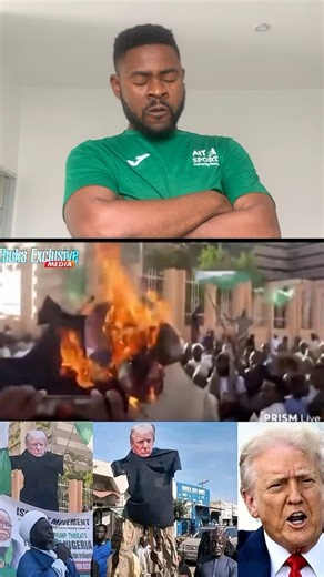 26K views · 398 reactions | The boko haram and bandits are our brothers and sons, Trump should not touch them,-Northern Nigerian muslin saying these while they are protesting and bų¥n!ng American  flag | Emmanuel Onu | Facebook