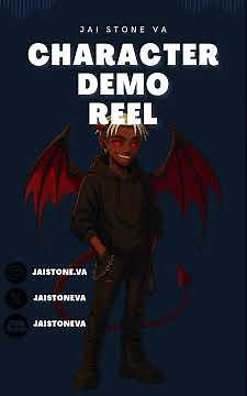 Jai Stone | Character Demo Reel (Voice Acting 2025)