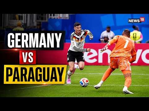 GERMANY VS PARAGUAY LIVE | PARAGUAY SEND GERMANY PACKING AFTER 4-3 PENALTY SHOOTOUT WIN | N18G