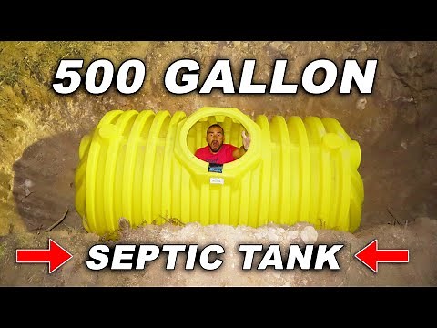 WORST Plastic Underground Bunker Install!