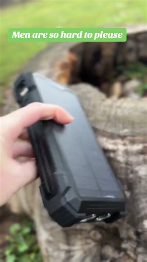 Solar Power Bank for Outdoors & Emergencies #solarpower #poweroutage #prepper