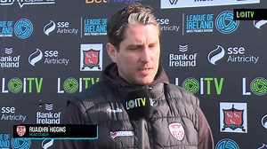 16 reactions | "60 seconds of madness" Ruaihdrí Higgins reacts to a pulsating draw in Oriel with Dundalk. #LOI | #DUNDER | League of Ireland | Facebook