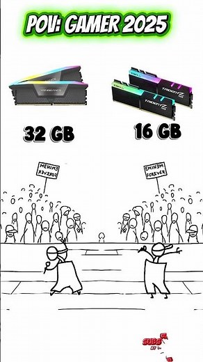 DDR5 32GB vs 16GB RAM ⚡ Is More RAM Worth It?