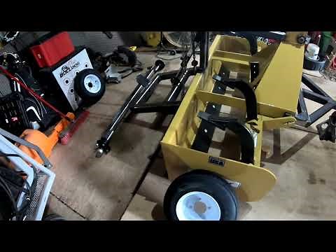Homemade hydraulic pull type Box scraper from King Kutter
