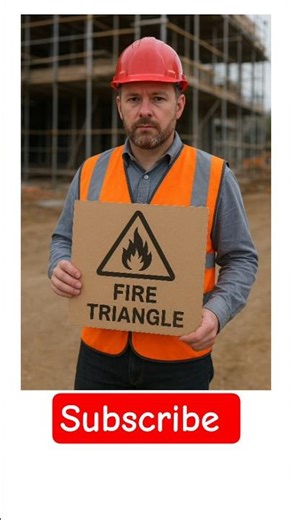 Fire Triangle Explain in Hindi | #firetriangle #hseofficer #shorts