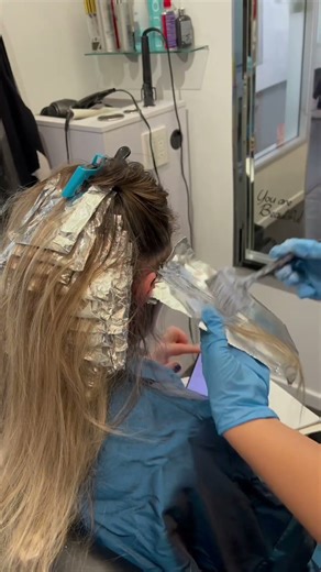 How to do two color the same time. #DoubleProcessed