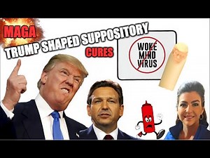Trump Shaped Suppository Stops Woke Mind Virus (AI) Part 1