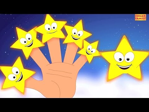 Stars Finger Family | Nursery Rhymes For Kids And Childrens | Baby Songs