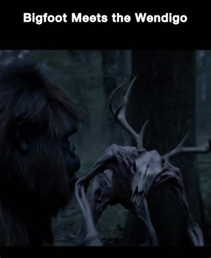 Bigfoot Meets the Wendigo #bigfoot #bigfootvlog #fyp
