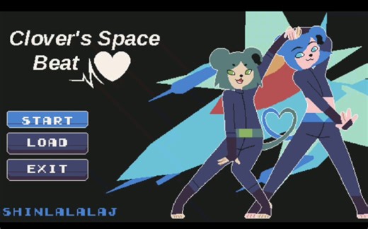 [Clover Space Beat]Levels 1-2 太空伪娘打飞机，Pissss～