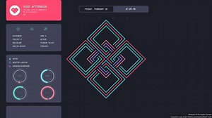 Skin Desktop Clock And Calendar