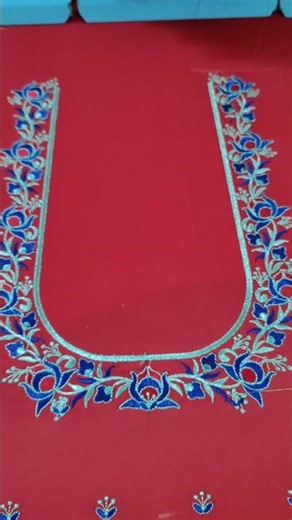 Simple computer work blouse designs #shorts