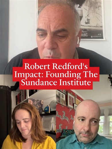 @richardrushfield, Katey Rich and Chris Rosen took to Substack Live to reflect on Robert Redford's three impactful careers: as an actor, a director and founder of The Sundance Institute. #robertredford #sundance #sundancefilmfestival