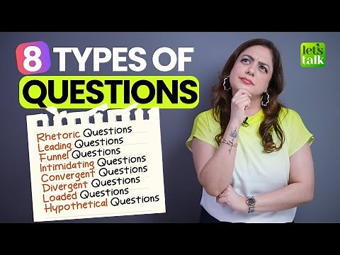 All Types of Questions in English | Master Asking Questions | Learn to Ask Questions Fluently