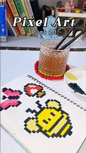 Mini pixel art - 10 — small squares, big creativity.