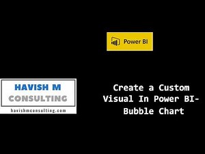 Power BI Custom Visuals Bubble Chart