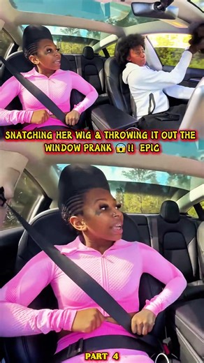 SNATCHING HER WIG & THROWING IT OUT THE WINDOW PRANK 😱!! EPIC #rkempiree #fyp #😂😂😂 #funnycouple