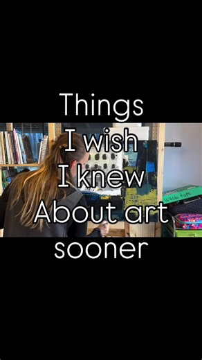 It’s all about joy and authentically living and creating! . . . #abstract #abstractart #joy
